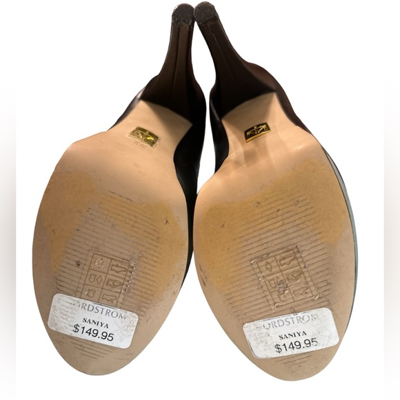 Truth or Dare by Madonna Black Leather zip-up high heel Shoes Size 7.5 - Picture 10 of 16